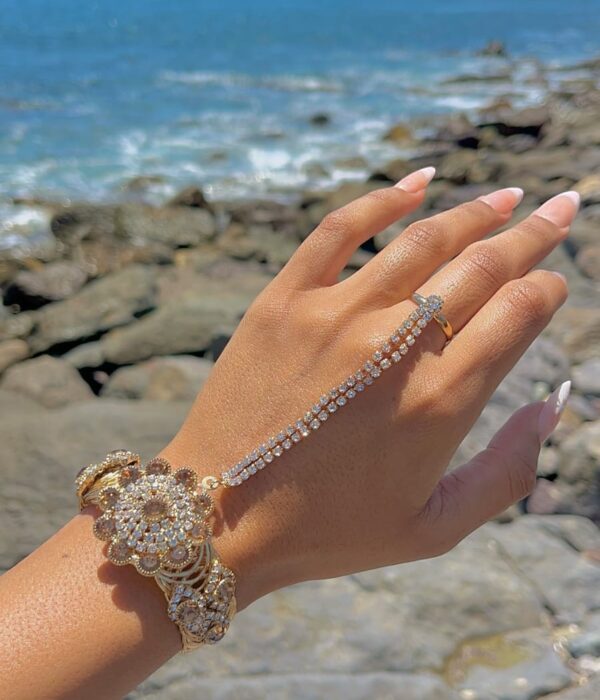 Pulsera con Anillo Unido